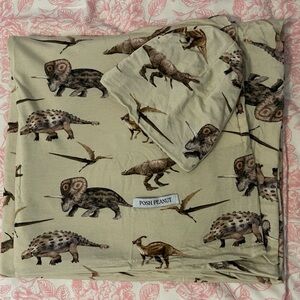 Posh Peanut Vintage Dino Swaddle Set